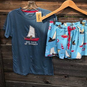 Hatley Women's PJ set 'Sailing Dogs'